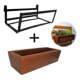 Suporte Com Jardineira Para