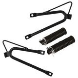Suporte Com Pedaleiras Traseiras Honda Xr 200 Nx 200 Tork