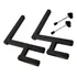 Suporte Com Rede Para Tênis De Mesa Reforçado Procópio   Kit