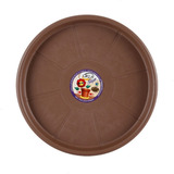 Suporte Com Rodinhas Prato Para Vaso 27cm Varias Cores