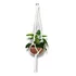 Suporte Corda Para Vaso De Planta Arte Macramê Longo 120cm