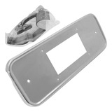 Suporte Cromado Moldura Placa Dianteira Parachoque Fusca 69