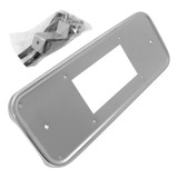 Suporte Cromado Moldura Placa Dianteira Parachoque Fusca 70 
