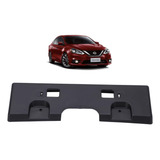 Suporte Da Placa Nissan Sentra 2007 2008 2009 2010 2011 2012 Cor Preto
