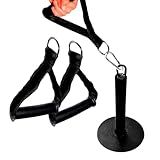 Suporte De Anilhas Para Agachamento Sumô Treino Musculação Em Casa E Academia Gluteo E Perna Preto 