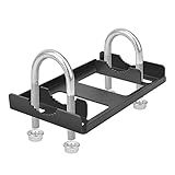 Suporte De Antena Universal Adaptador De Montagem De Mastro De Antena Funciona Com Suporte De Braçadeira De Poste De Aço Starlink Suporte De Teto Starlink