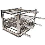 Suporte De Bancada Para Churrasqueira Gourmet Aço Inox Pantheon Cód- 912A 40R ESP