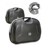 Suporte De Báu Scam E Par De Baú Lateral Givi Honda Nc750x