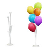 Suporte De Bexiga 60cm Piffer 5 Hastes Com Base Em Mdf