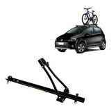 Suporte De Bicicleta De Teto Transbike Aço Preto Long Life