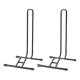 Suporte De Bicicleta Para Chão Aro 29 Com Apoio Para 2 Bike
