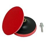 Suporte De Boina E Lixa 125mm 5 Polegadas Com Rosca M14 E Adaptador Para Furadeira