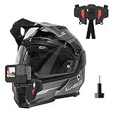 Suporte De Capacete Queixo Para GoPro E Câmeras Similares Telesin