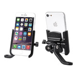 Suporte De Celular Em Alumínio Para Moto Com Rotação 360 