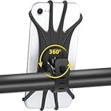 Suporte De Celular Para Bicicleta Universal De 4 A 6 Pol Suporte Estabilizador De Silicone Giratório De 360 