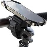 Suporte De Celular Universal Para Bicicleta E Motocicleta Gira 360 Compatível Com IPhone E Android Ideal Para Trilhas E Passeios Urbanos