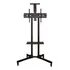 Suporte De Chão Para Tv Piso Com Rodinhas Pedestal