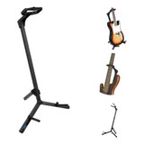 Suporte De Chão Violão Guitarra Baixo Pedestal C Trava