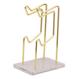 Suporte De Controlador De Jogo Gamepad Dourado Destacável