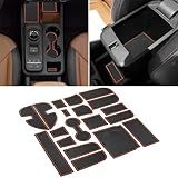 Suporte De Copo Para Acessórios Ford Maverick 2022 2023 2024 Console Central Forro Guarnição Porta Pacote Tapetes Antiderrapantes Antipoeira Porta Copo Forros Premium Interior Personalizado Conjunto