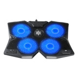 Suporte De Desktop Para Laptop S400 Com Quatro Ventiladores