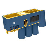 Suporte De Escova De Dentes Uv Com Dispensador De Pasta De D