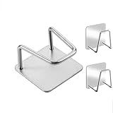 Suporte De Esponja Gancho Pia Aço Inox Louça Cozinha Com 2 Unidades Premium MrFast