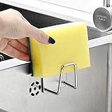Suporte De Esponja Inox Gancho Adesivo Cozinha Suporte Esponja Pia Cozinha