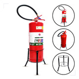 Suporte De Extintores De Incêndio Tubo De Aço 4 E 6kg Piso