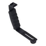 Suporte De Flash De Câmera Em Forma De L Ângulo Ajustável E