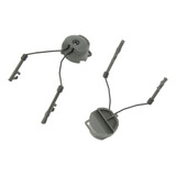 Suporte De Fone De Ouvido Para Capacete 2 Peças Adaptador
