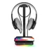 Suporte De Fone De Ouvido Rgb Com Carregador Sem Fio Desk Ga