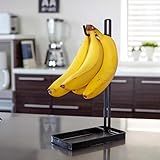 Suporte De Frutas Para Bancada Com Ganchos Organizador De Bananas