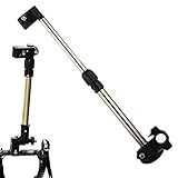 Suporte De Guarda Chuva De Bicicleta De 2 Peças Suporte Elástico Ajustável De 360 Para Guarda Chuva De Bicicleta Suporte De Montagem Para Guarda Chuva Suporte De Conector Para Bicicleta