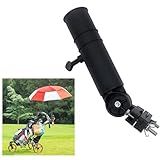 Suporte De Guarda Chuva Para Carrinho De Golfe Carrinho De Golfe Universal Com ângulo Ajustável Para Alças De Carrinho De Golfe Carrinho De Bebê Cadeira De Praia Cadeira De Rodas Com Molduras