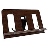 Suporte De Livro Ajustável Vazado Mini Com Prendedor Excelência