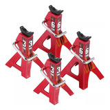 Suporte De Macaco De Metal Rc Car 3 Toneladas Com 6 Suportes