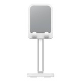 Suporte De Mesa Ajustável Telescópico Para Celulares Rock Cor Branco