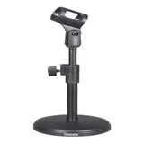 Suporte De Mesa Microfone Mini Pedestal Mtg025 Portátil