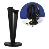 Suporte De Mesa P Headset Headphone Fone Modelo Champions Cor Preto