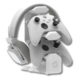 Suporte De Mesa Para 2 Controles Headset Xbox One X Sx Ps5