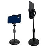 Suporte De Mesa Para Celular 360 Graus Ajustável Articulado NO2PROBLEMS Universal Escritório Live Reunião Resistente