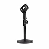 Suporte De Mesa Para Microfone Mini Pedestal Portátil Mtg025