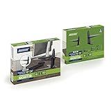 Suporte De Mesa Para Monitor Com Base MT Base Preto