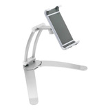 Suporte De Mesa Para Tablet 2 Em 1 Metal