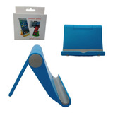 Suporte De Mesa Universal Celular Tablet Vexstand Azul