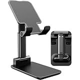 Suporte De Mesa Universal Para Celular E Tablet - Dobrável- Ajustável- Antiderrapante E Portátil Premium