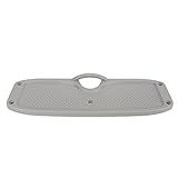 Suporte De Montagem Do Motor Placa De Popa Leve De Pvc De Tamanho Universal Para Barco Inflável Caiaque Canoa Bote Pesca De Iate GRAY 