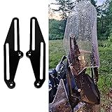 Suporte De Para Brisa Kits De Suporte De Para Brisa De Motocicleta Psler Para Tenere 700 XT700Z XTZ 700 T7 T700 T 700 2019 2024 Preto 100 Mm Ajuste De Altura De 10 Cm