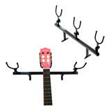 Suporte De Parede 3 Instrumentos Guitarra Violão Baixo